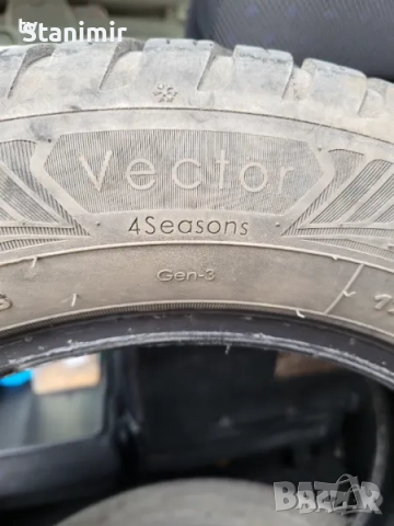 Всесезонни гуми GOODYEAR VECTOR 4SEASON G3 175/65 R14 86H - 2 броя - 5мм грайфер!, снимка 3 - Гуми и джанти - 51901106