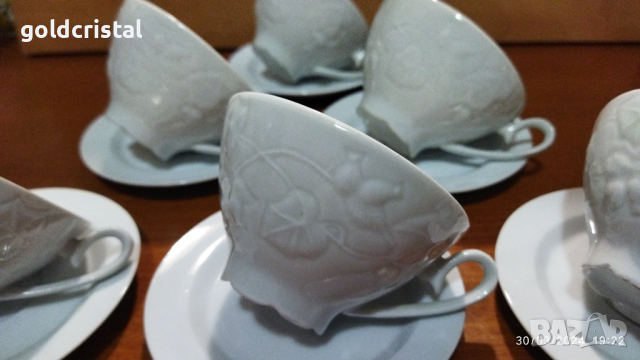 Български порцелан чаши за кафе , снимка 11 - Антикварни и старинни предмети - 45025998