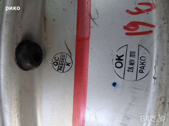 Джанти 5х100 Тойота 16 цола , снимка 3 - Гуми и джанти - 54142150