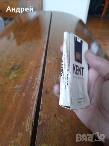 Пакет от цигари Kent, снимка 5 - Колекции - 52940398