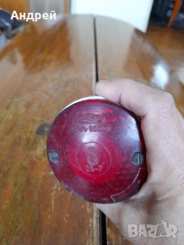 Стара задна светлина,стоп за мотопед,мотоциклет, снимка 2 - Други ценни предмети - 53417848