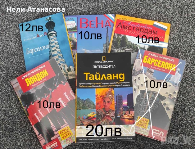 Пътеводител Лондон, Барселона, Виена, Амстердам