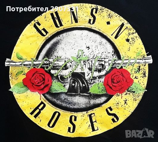 Тениска групи Guns-n-Roses. официален продукт, снимка 3 - Тениски - 46073948