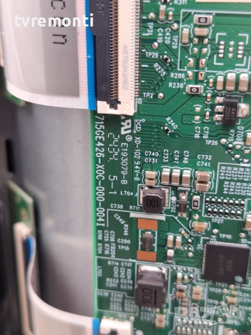 T-con 715GE426-XOC-000-004I  ,за 55-инчов телевизор PHILIPS Модел 55PUS7609/12, с дисплей TPT550WR-Q, снимка 2 - Части и Платки - 53063803