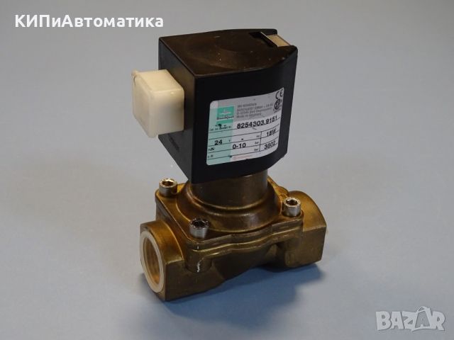 магнет вентил Buschjost 82543039150 solenoid valve 24VDC G3/4, снимка 1 - Резервни части за машини - 46741520