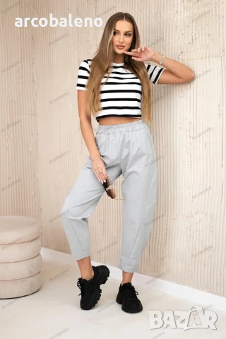 Дамски панталони с джобове Summer Punto, 14цвята , снимка 13 - Панталони - 50635657