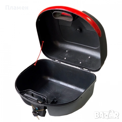 Мото Куфар, багажник, бокс за мотор, скутер 40х40х27 см. 32 литра 2 ключа, снимка 6 - Аксесоари и консумативи - 53638301