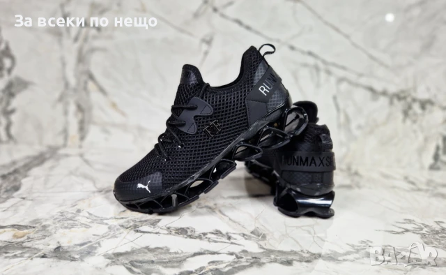 Puma Мъжки Черни Маратонки🔝Мъжки Спортни Обувки Пума Код P758, снимка 12 - Маратонки - 50679223