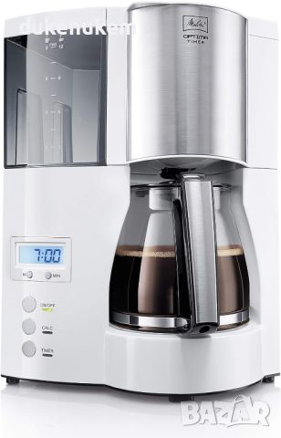 Кафемашина Melitta Optima Timer 1L 850W кафеварка, шварц кафе N4, снимка 1 - Кафемашини - 45947243