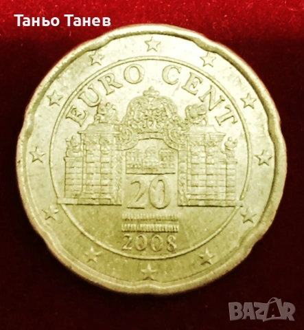 20Евро цента Австрия -2008г