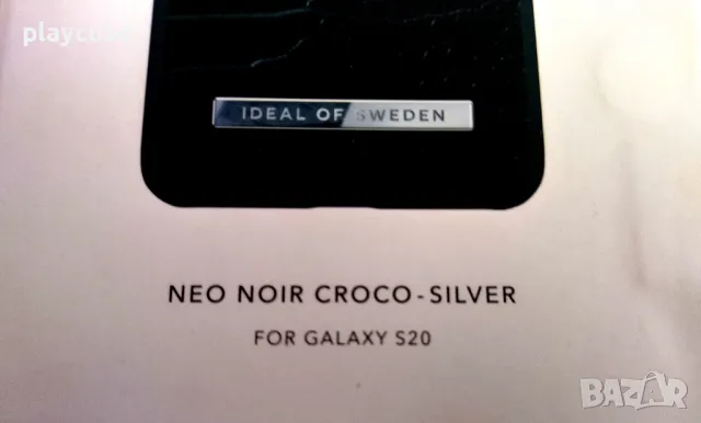 Кейс за Samsung Galaxy S20 - Neo Noir Croco - Ideal Of Sweden, снимка 4 - Калъфи, кейсове - 47956827