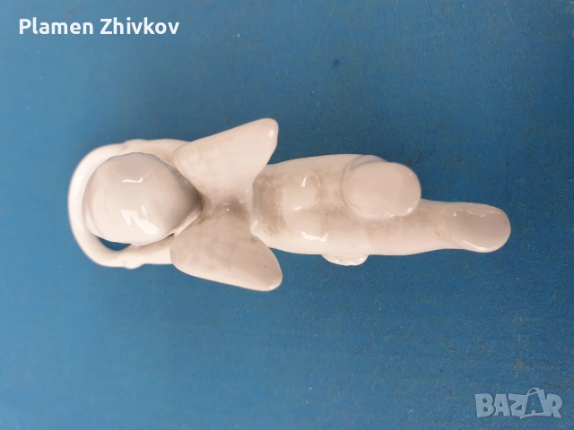 Порцеланова фигурка .Довоена Германия .От фабриката на ALACH, снимка 5 - Антикварни и старинни предмети - 53413582