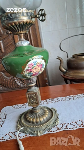 Настолна винтидж лампа, снимка 6 - Настолни лампи - 53693139