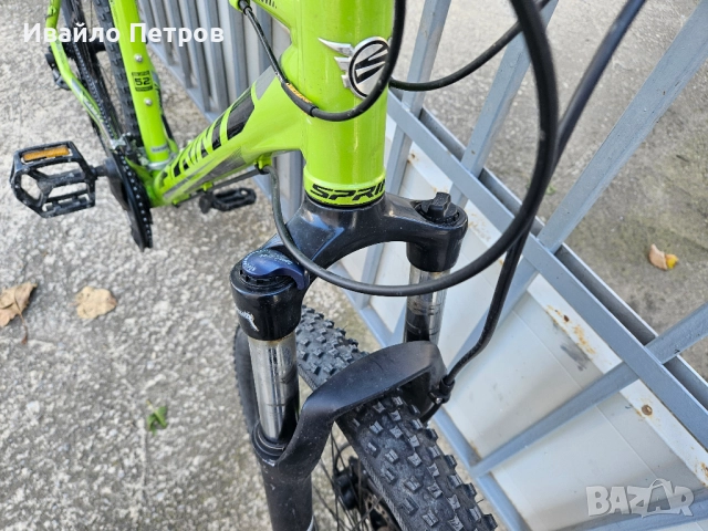 Хидравлика-алуминиев велосипед 26 цола SPRINT-шест месеца гаранция, снимка 3 - Велосипеди - 52175838