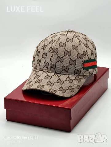 GUCCI ⚜️ Унисекс Модел , снимка 7 - Шапки - 53289155