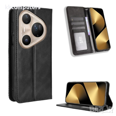 Huawei Pura 80 Pro / Pura 80 Pro+ Retro Texture Wallet Калъф и Протектор, снимка 6 - Резервни части за телефони - 51796847