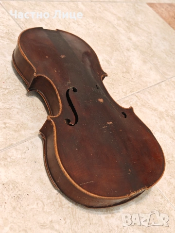 Тяло на Старинна Цигулка за Части, снимка 7 - Антикварни и старинни предмети - 53961842