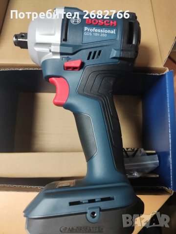 акумулаторен гайковерт bosch GDS18v-350, снимка 2 - Други инструменти - 49957741