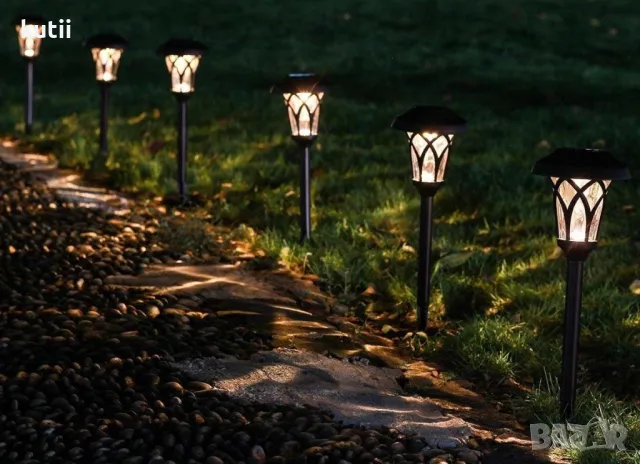   💥🔥ГОЛЯМО НАМАЛЕНИЕ НА КОМПЛЕКТ 6 БР СОЛАРНИ ЛАМПИ ЗА ГРАДИНАТА💥 🔥ПРОМО ЦЕНА :34,99лв💥