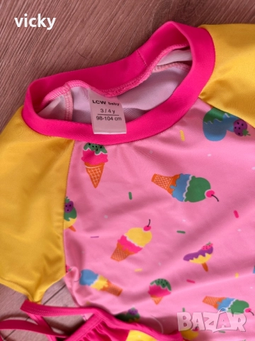 Детски бански костюм / комплект LC Waikiki, размер 98-104 + ПОДАРЪК , снимка 5 - Детско бельо и бански  - 46421378