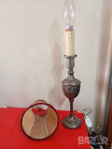 Настолна лампа арт деко, снимка 5 - Настолни лампи - 53766219