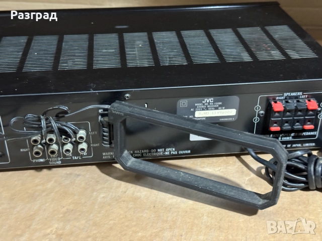 Ресийвър  JVC RX-150BK, снимка 11 - Ресийвъри, усилватели, смесителни пултове - 52558837