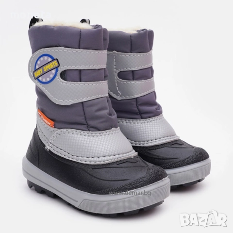 55лв „DEMAR“: Нови Бебе и Детски боти / апрески Естествена вълна. BABYSPORT СИВ, снимка 2 - Бебешки боти и ботуши - 51686931