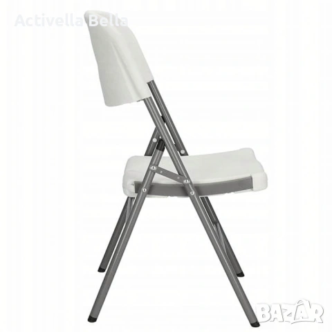 Комплект 4 броя сгъваеми кетъринг столове за градина и събития - удобни и издръжливи, снимка 6 - Столове - 53203162