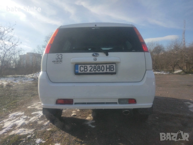 Subaru G3X Justy 4x4 GAS 2004.Бартер за електрически велосипед , снимка 3 - Автомобили и джипове - 53632035