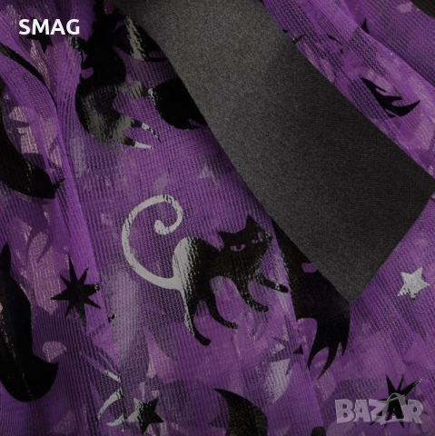 Halloween / Хелоуин комплект вещица с пола ту-ту, шапка и метла_1255546, снимка 3 - Други - 52097099