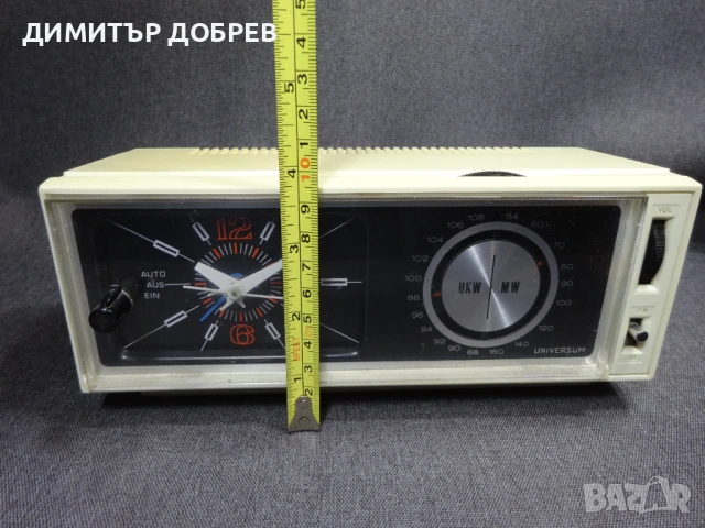 СТАР РЕТРО ТРАНЗИСТОР РАДИО ЧАСОВНИК UNIVERSUM, снимка 9 - Радиокасетофони, транзистори - 54068262
