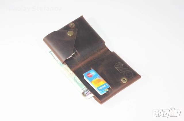 Вертикален оригами портфейл, снимка 3 - Портфейли, портмонета - 52470176