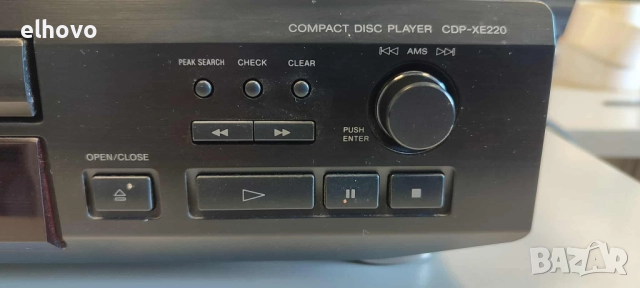 CD player SONY CDP-XE220#4, снимка 4 - Аудиосистеми - 51591174