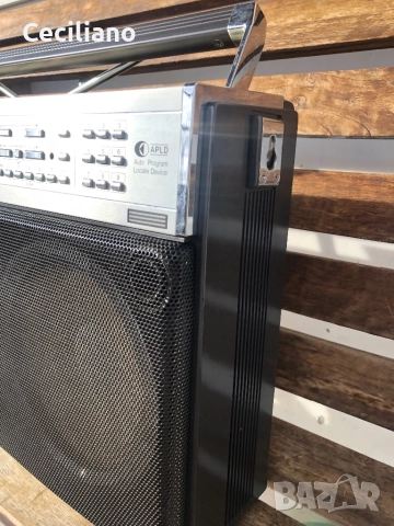 Радиокасетофон 💥Sharp GF-9595E(45w) -Рядък,в състояние!, снимка 3 - Радиокасетофони, транзистори - 52842207