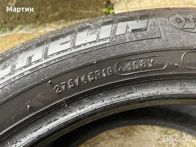 Два броя гуми Michelin 275/45 R19, снимка 3 - Гуми и джанти - 48198117