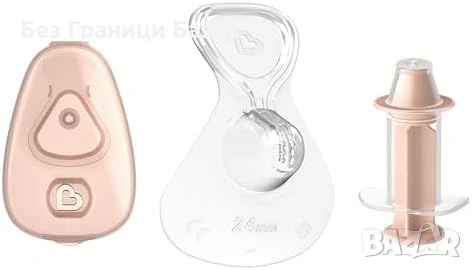 Нови Протектори за зърна 24 мм Flow Nipple Shield+ 2 броя комфорт при кърмене, снимка 7 - Аксесоари за кърмачки - 53666958