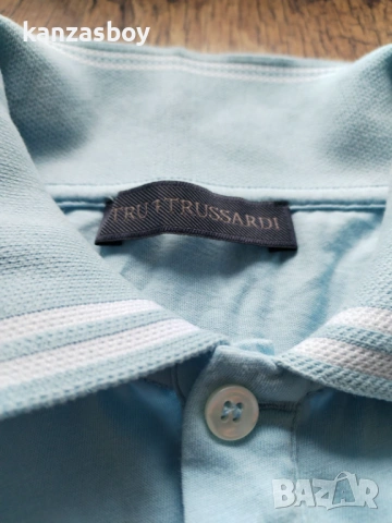 trussardi - страхотна мъжка тениска 2ХЛ, снимка 3 - Тениски - 54078293
