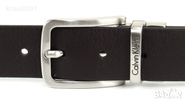 Оригинални, мъжки колани на Calvin Klein! 100% естествена кожа , снимка 2 - Колани - 52495303