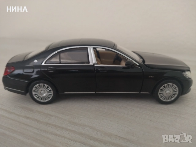 Метална количка Mercedes- Benz S 600 !!!, снимка 7 - Колекции - 52707294