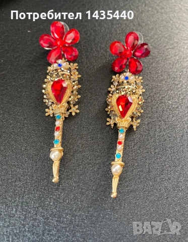 Обеци на дизайнерката Анелия Милчева