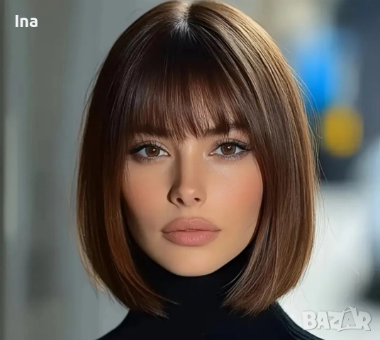 Кестенява каре прука, снимка 2 - Продукти за коса - 51762622