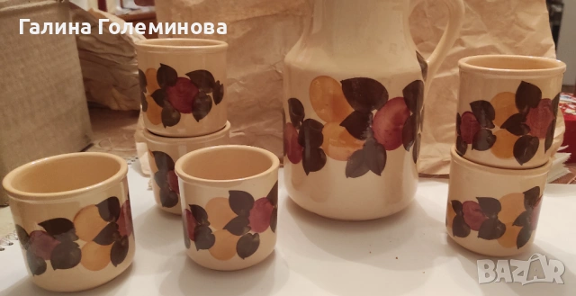 Сервиз за вино, снимка 2 - Сервизи - 53105702