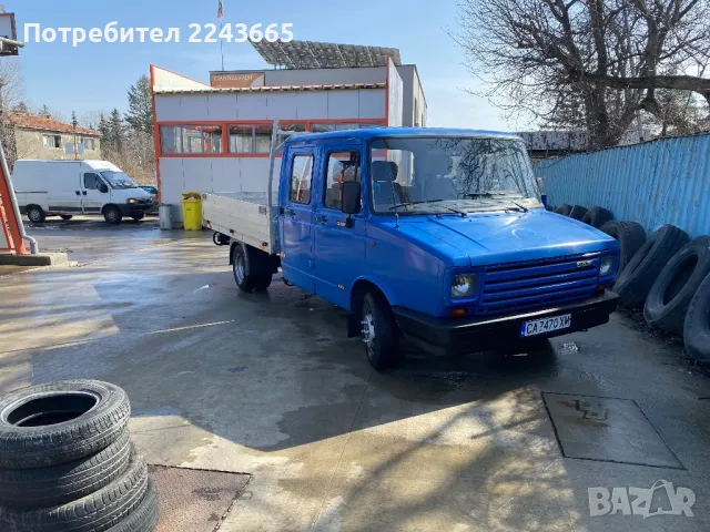 Камионче DAFF 400 бордово, снимка 1 - Камиони - 47715254