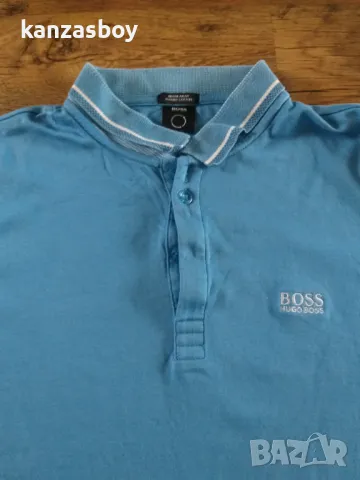 Hugo Boss Men's Paddy Polo Shirt - страхотна мъжка тениска M, снимка 1 - Тениски - 47539381