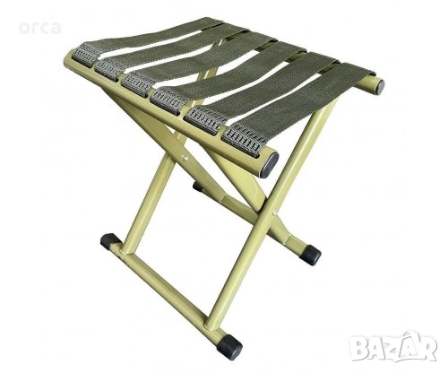 Риболовен стол Orca Fish със стоманена рамка и платнени ленти