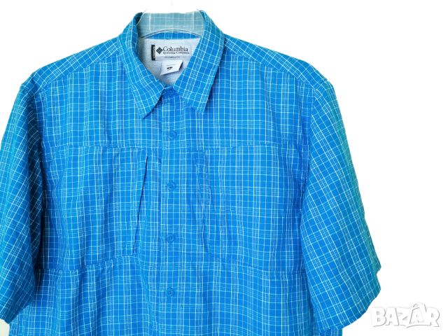 (144,90 лв.) ОФЕРТА °°° Columbia Titanium PRO / L* / мъжка риза лятна с къс ръкав / състояние: ново, снимка 15 - Спортни дрехи, екипи - 45250451