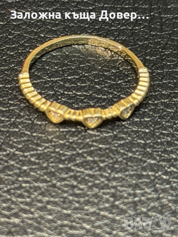Златен пръстен халка ЧИСТО НОВ Gold halka prasten, снимка 2 - Пръстени - 53624252