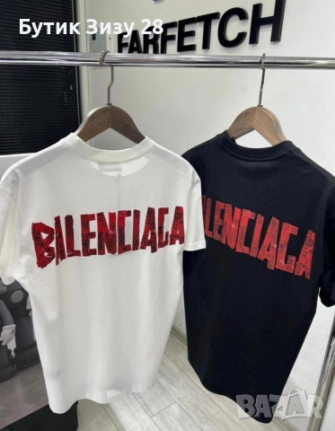 Мъжки тениски Balenciaga , снимка 9 - Тениски - 54256391