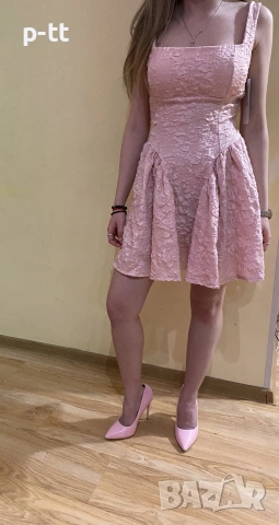 Дамска нежна рокля , снимка 8 - Рокли - 53975594