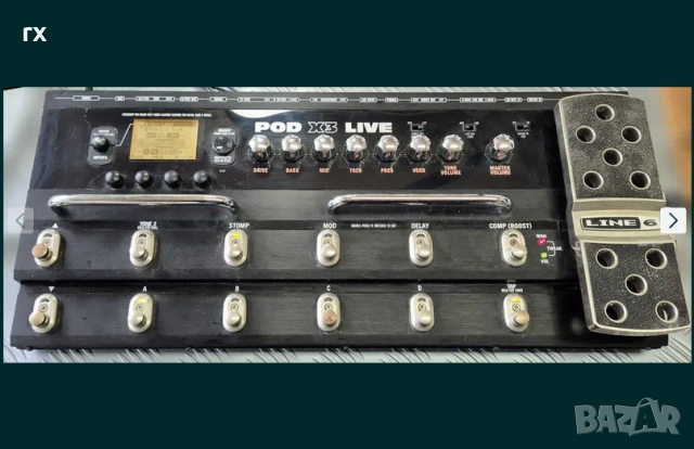 Line 6 POD X3 Live – Легендарен китарен процесор (Dual Tone),  Line 6 POD XT